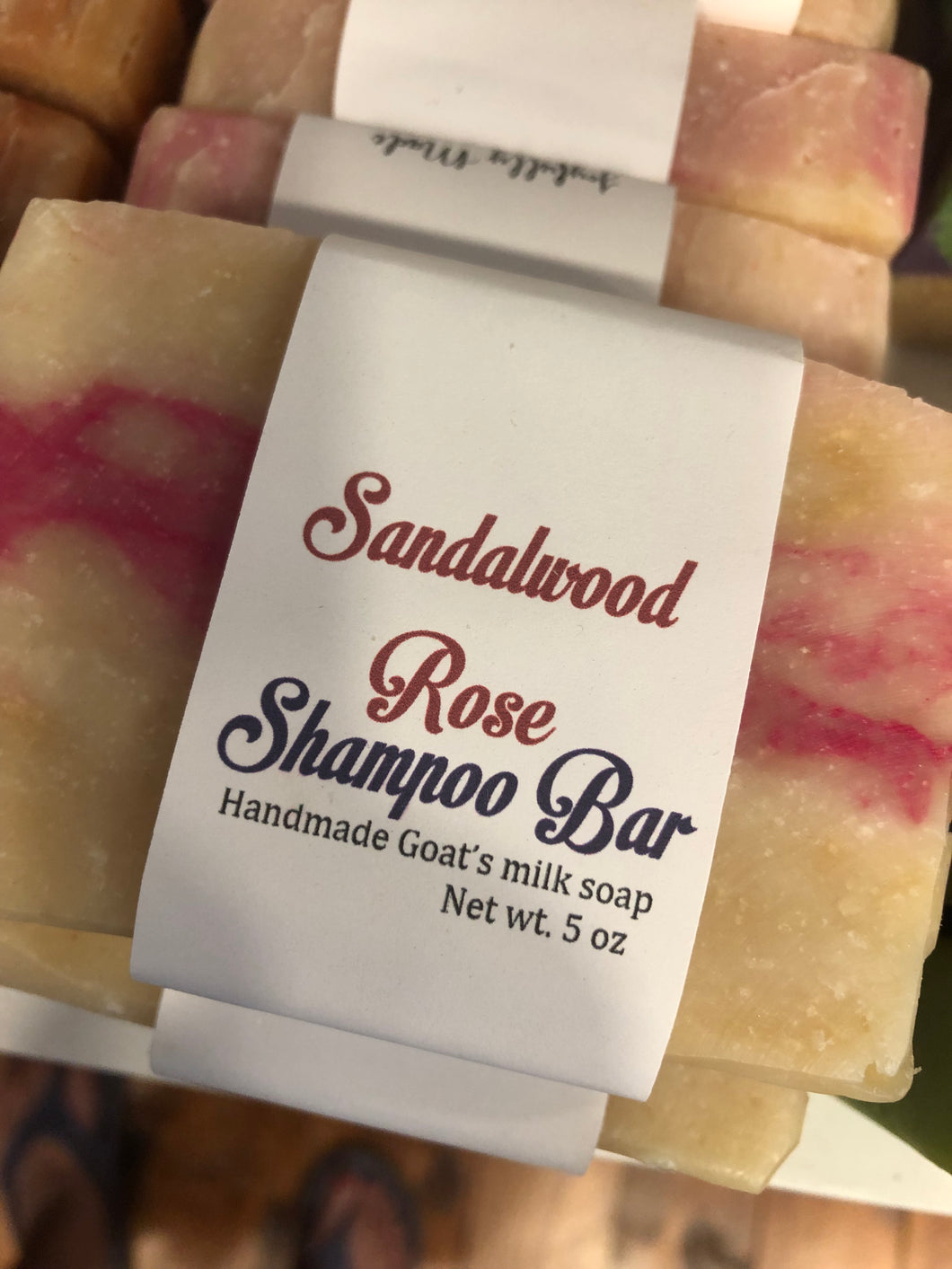 Shampoo Bar—Sandalwood Rose