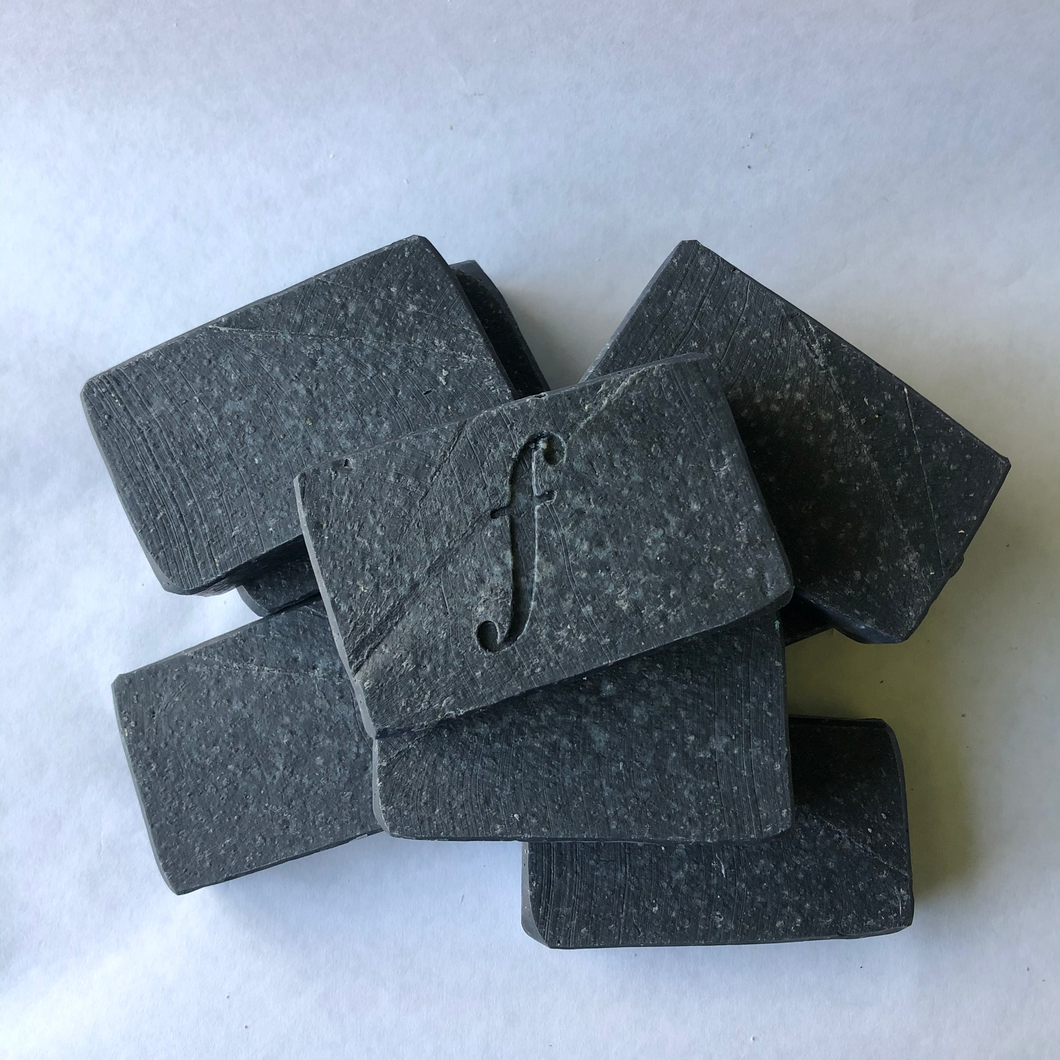 Activated Charcoal tea tree facial bar WITH PUMICE