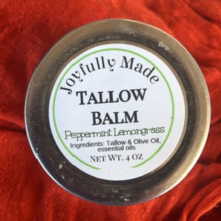 Tallow Balm-Peppermint Lemongrass